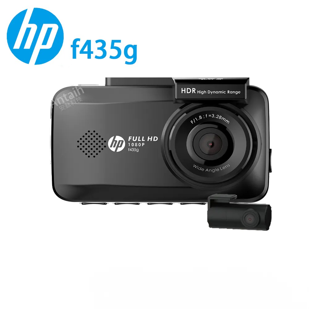 【HP 惠普】F435g 行車紀錄器 雙錄◉80D028